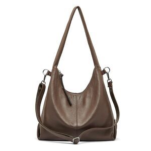 4160 Leather Hobo Bags, Tote Bag , Slouchy Shoulder Purse, Crossbody